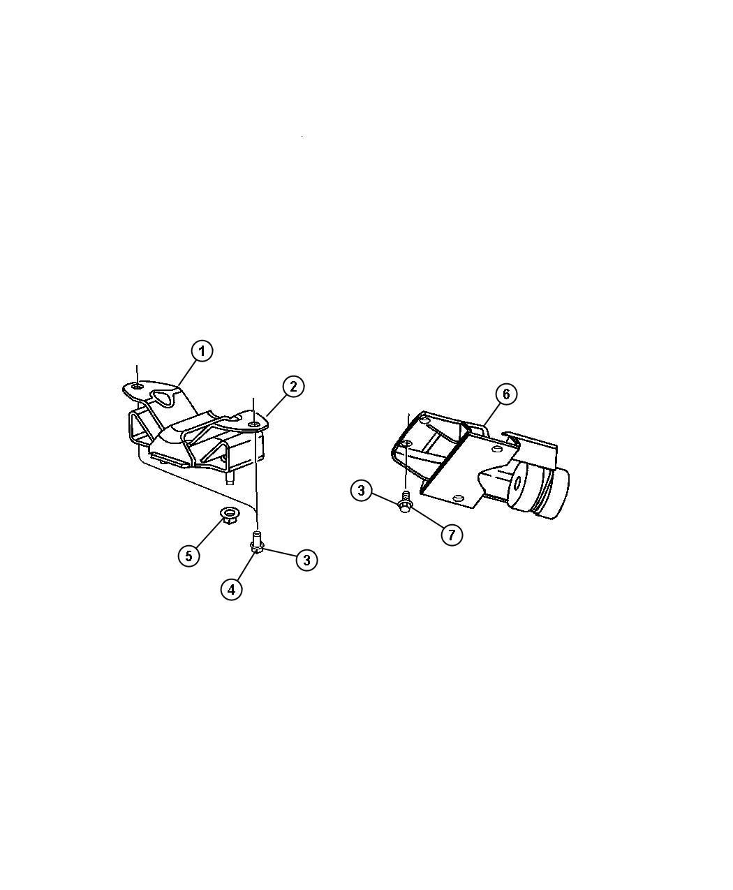 Diagram Transmission Rear. for your 2002 Chrysler 300  M 