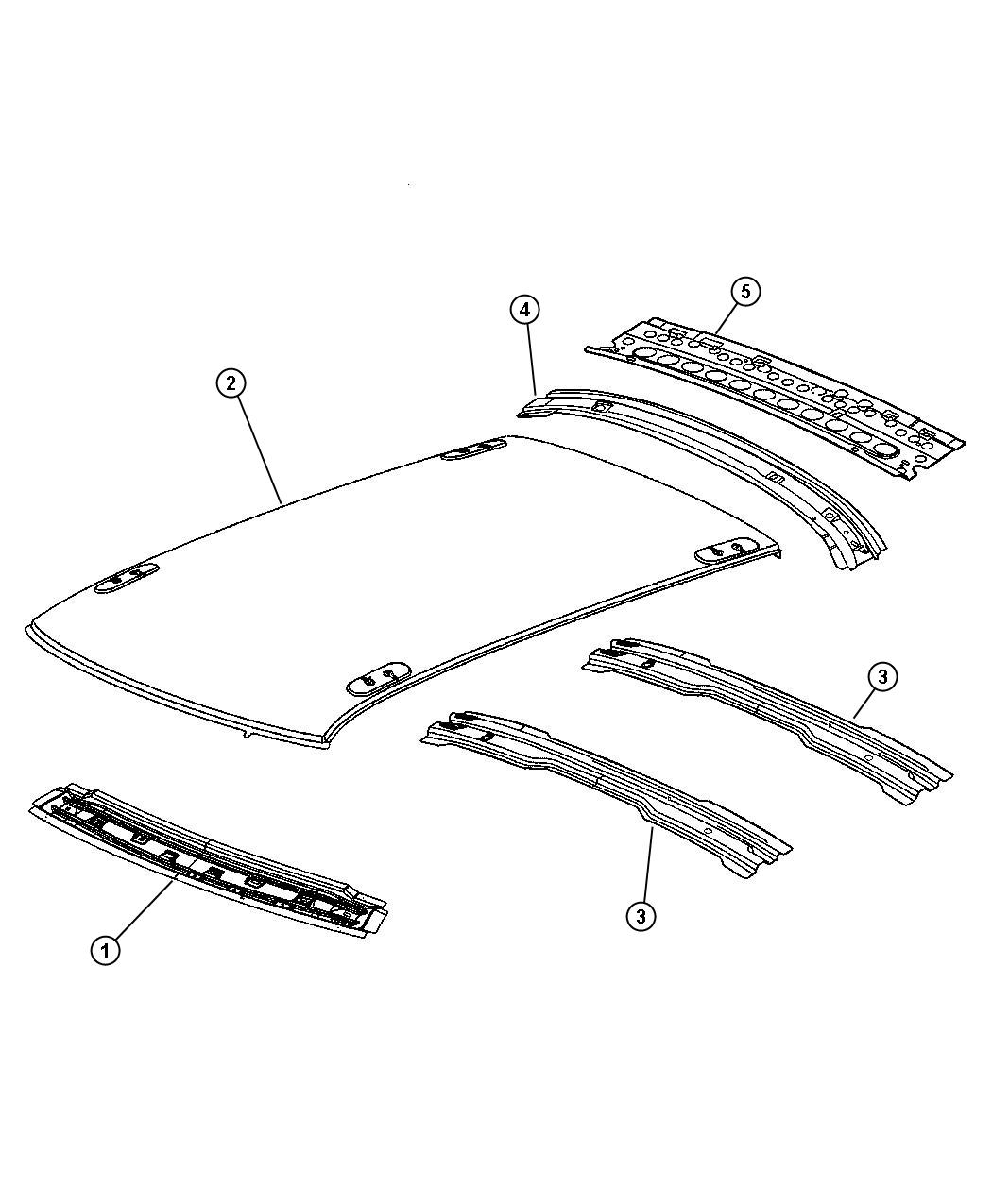 Roof Panel. Diagram