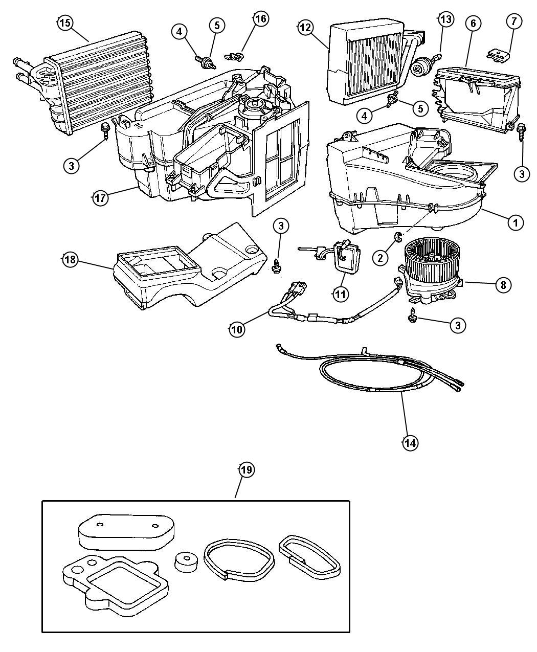 Diagram Air Conditioning Unit. for your Dodge