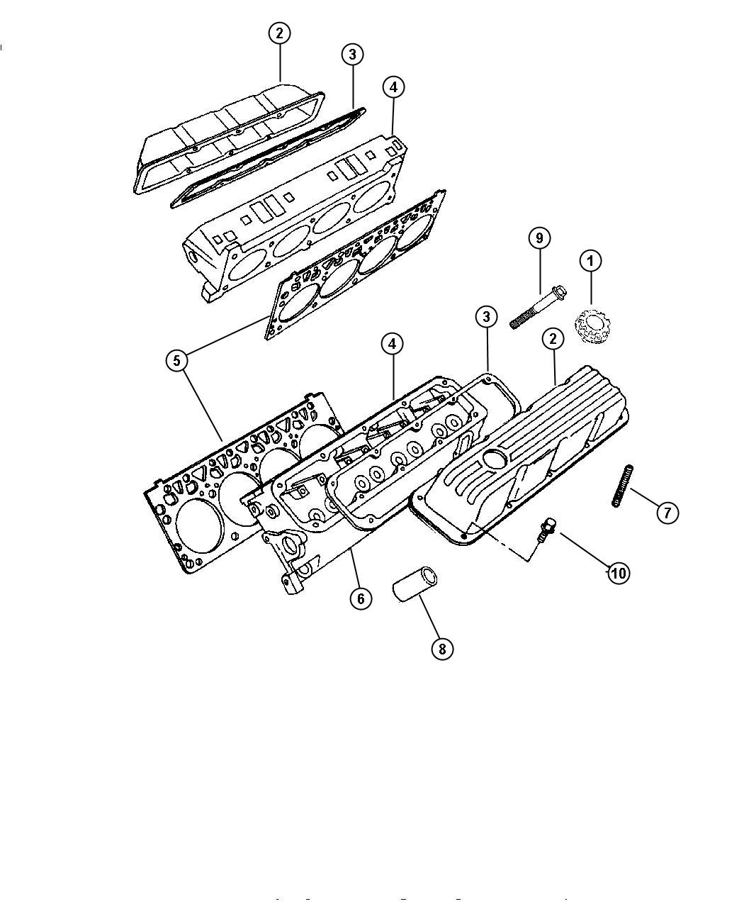 Cylinder Head. Diagram