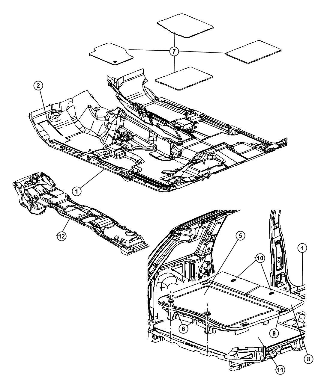 Diagram Carpet. for your Jeep