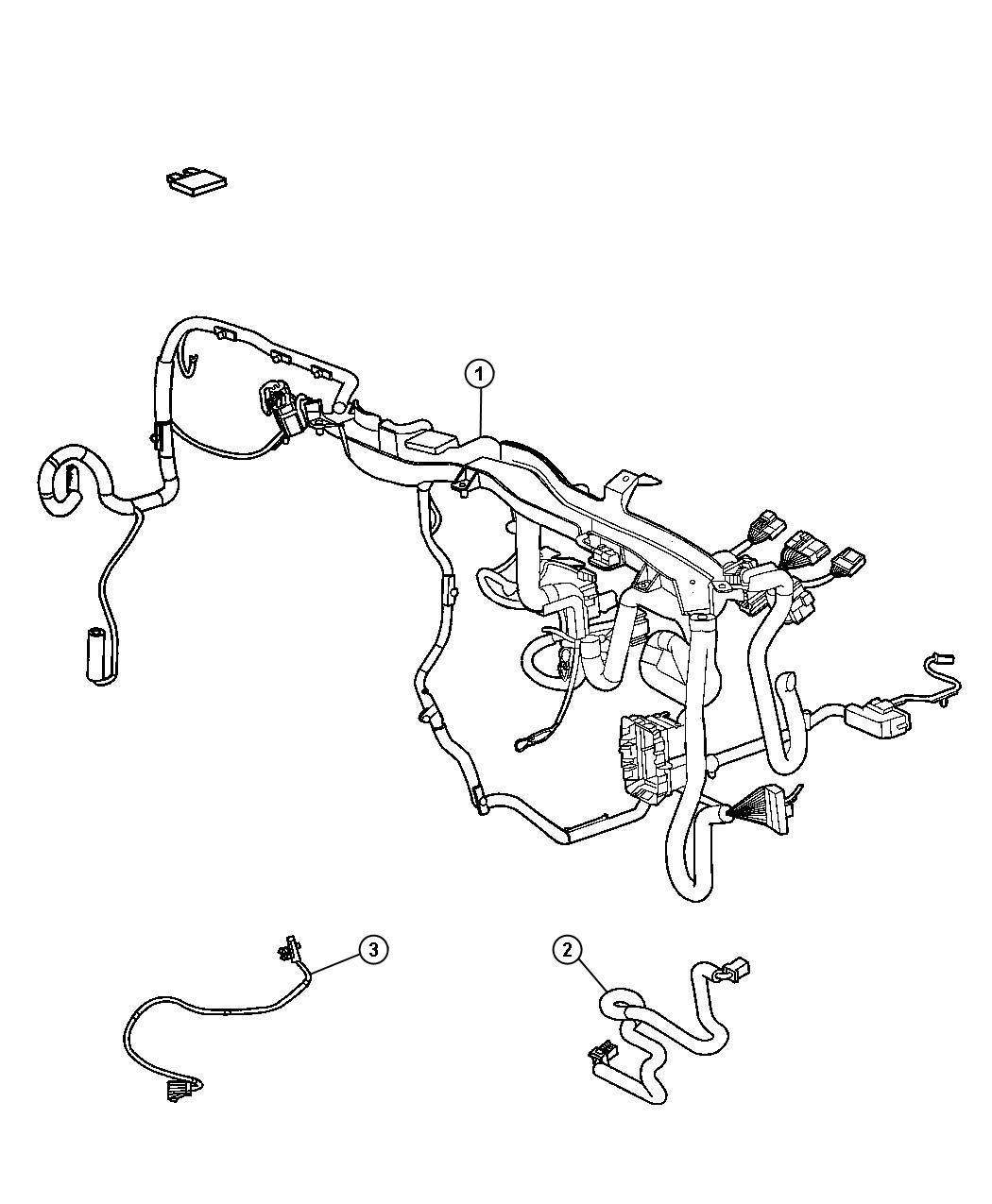 Diagram Wiring, Instrument Panel. for your Dodge