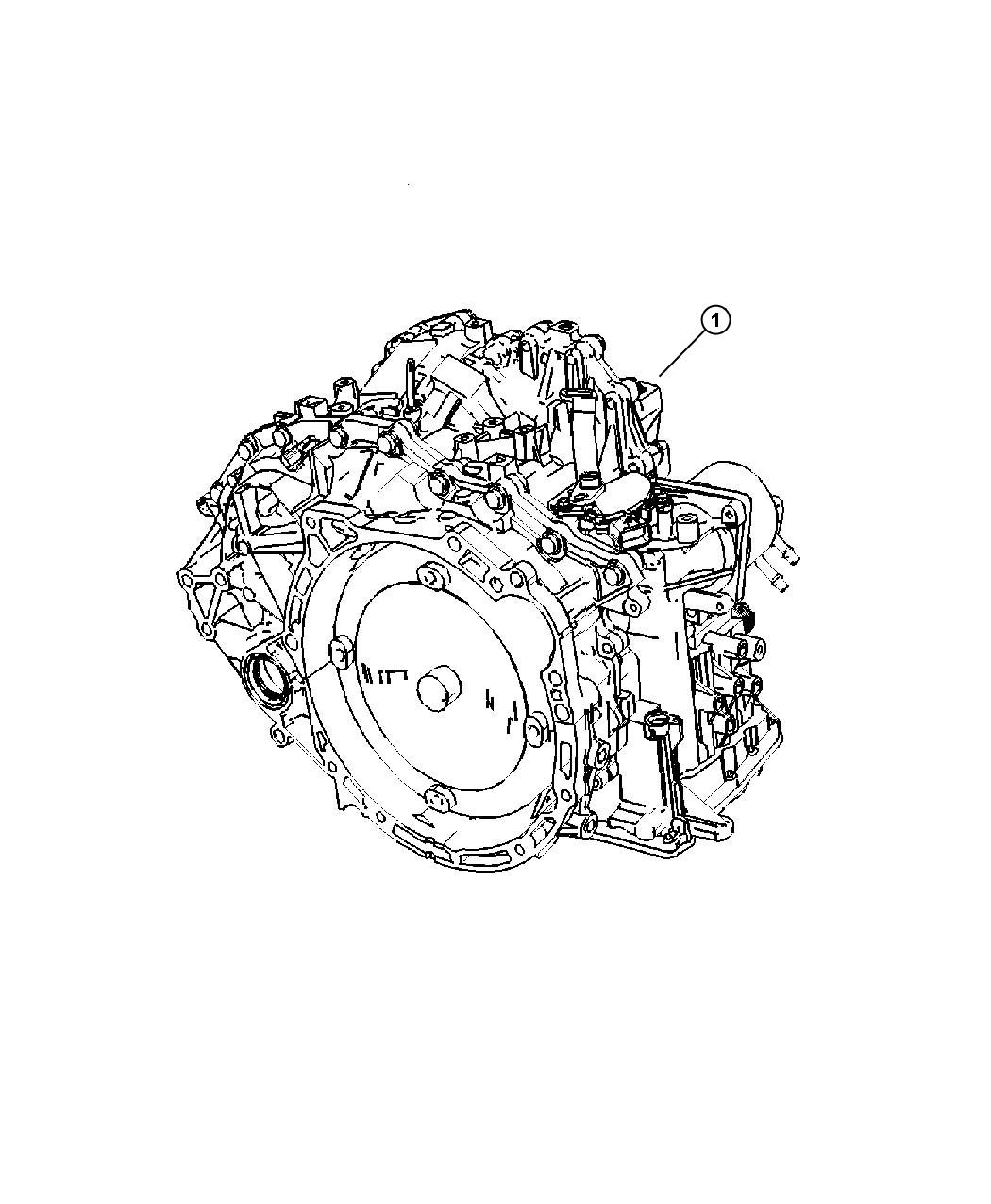 Diagram Transaxle Assembly. for your Dodge