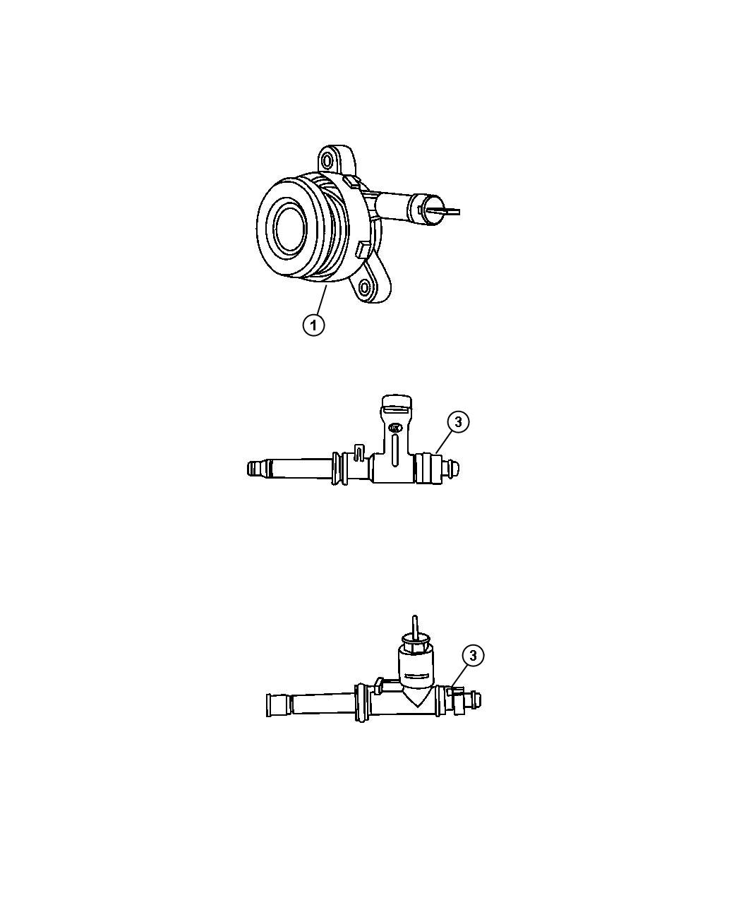 Diagram Consentric Slave Cylinder. for your Dodge Caliber  