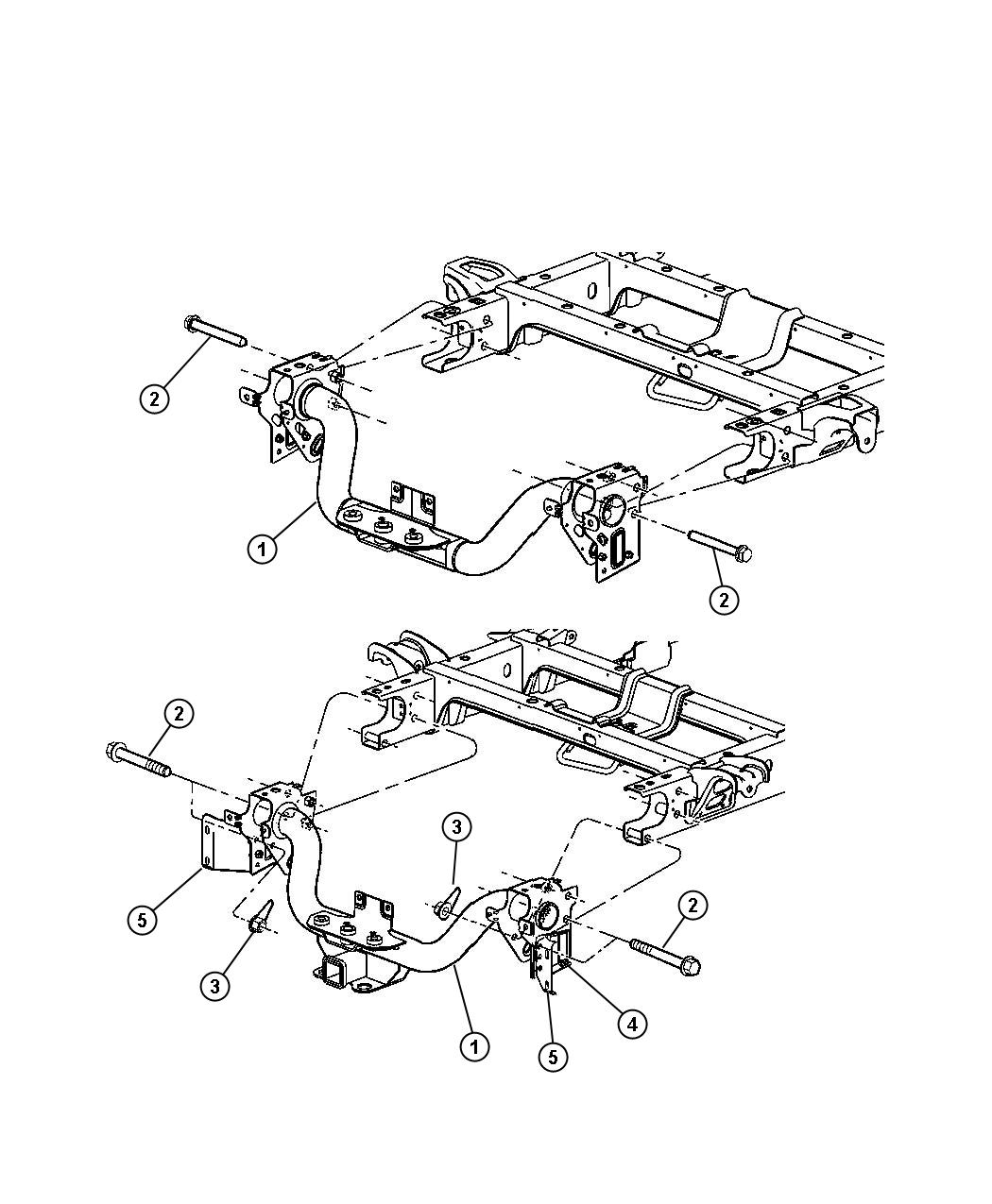 Hitch, Towing. Diagram