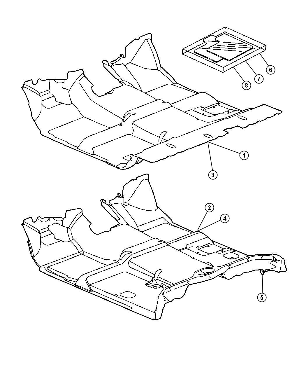 Carpets, Mats. Diagram