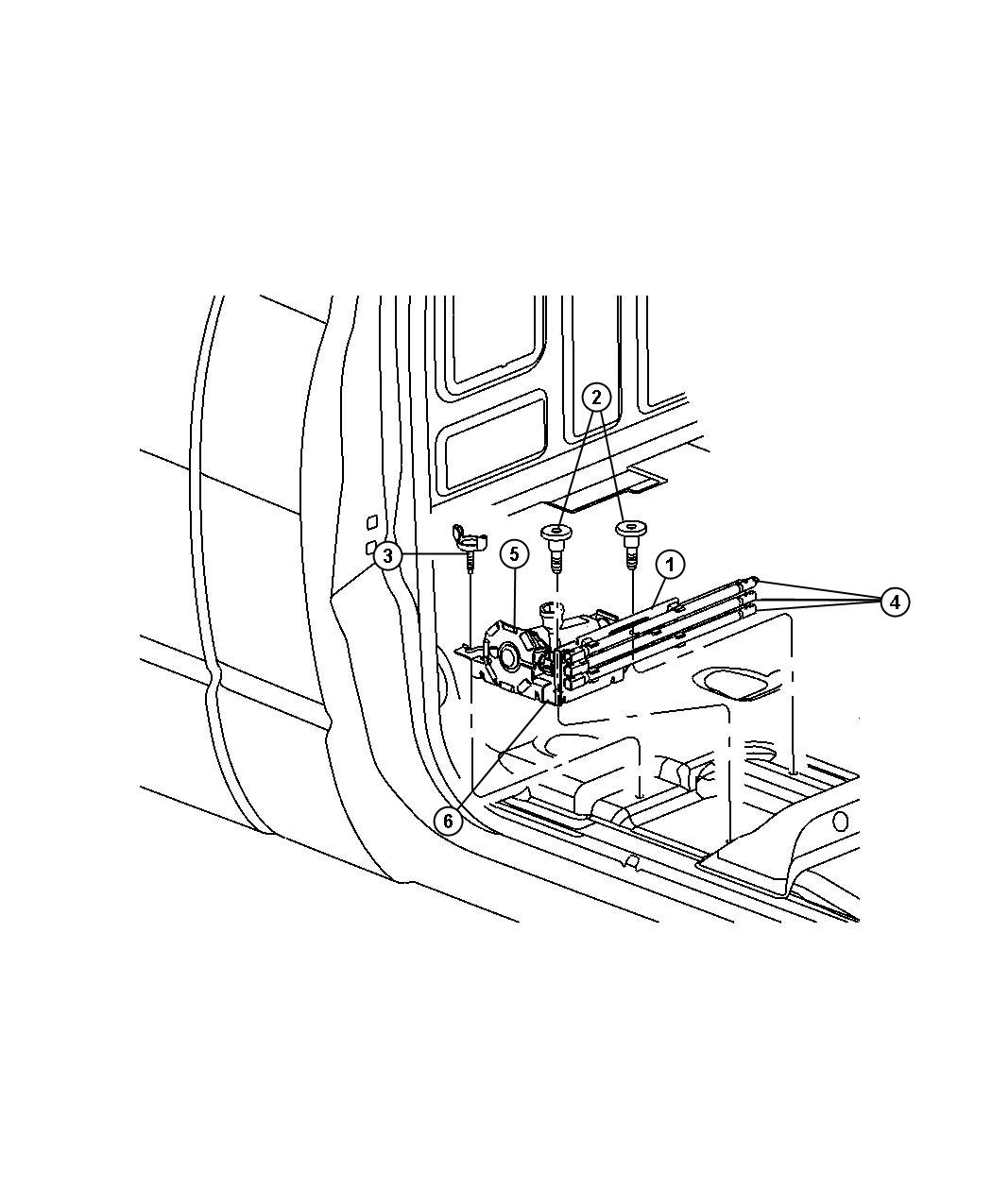 Diagram Jack and Stowage. for your Dodge