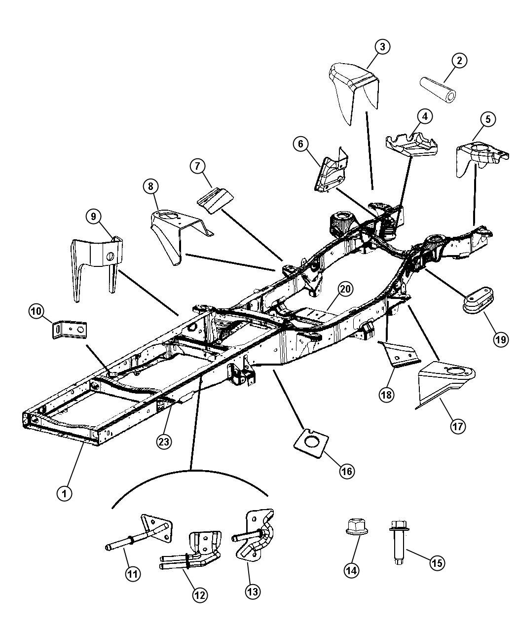 Frame. Diagram