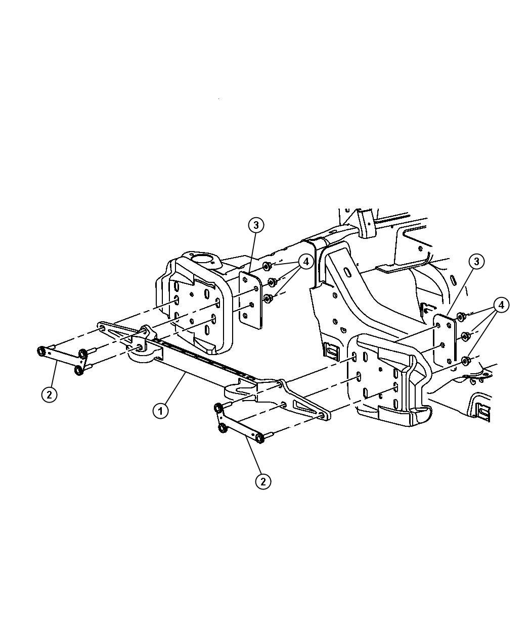 Front Tow Hook. Diagram