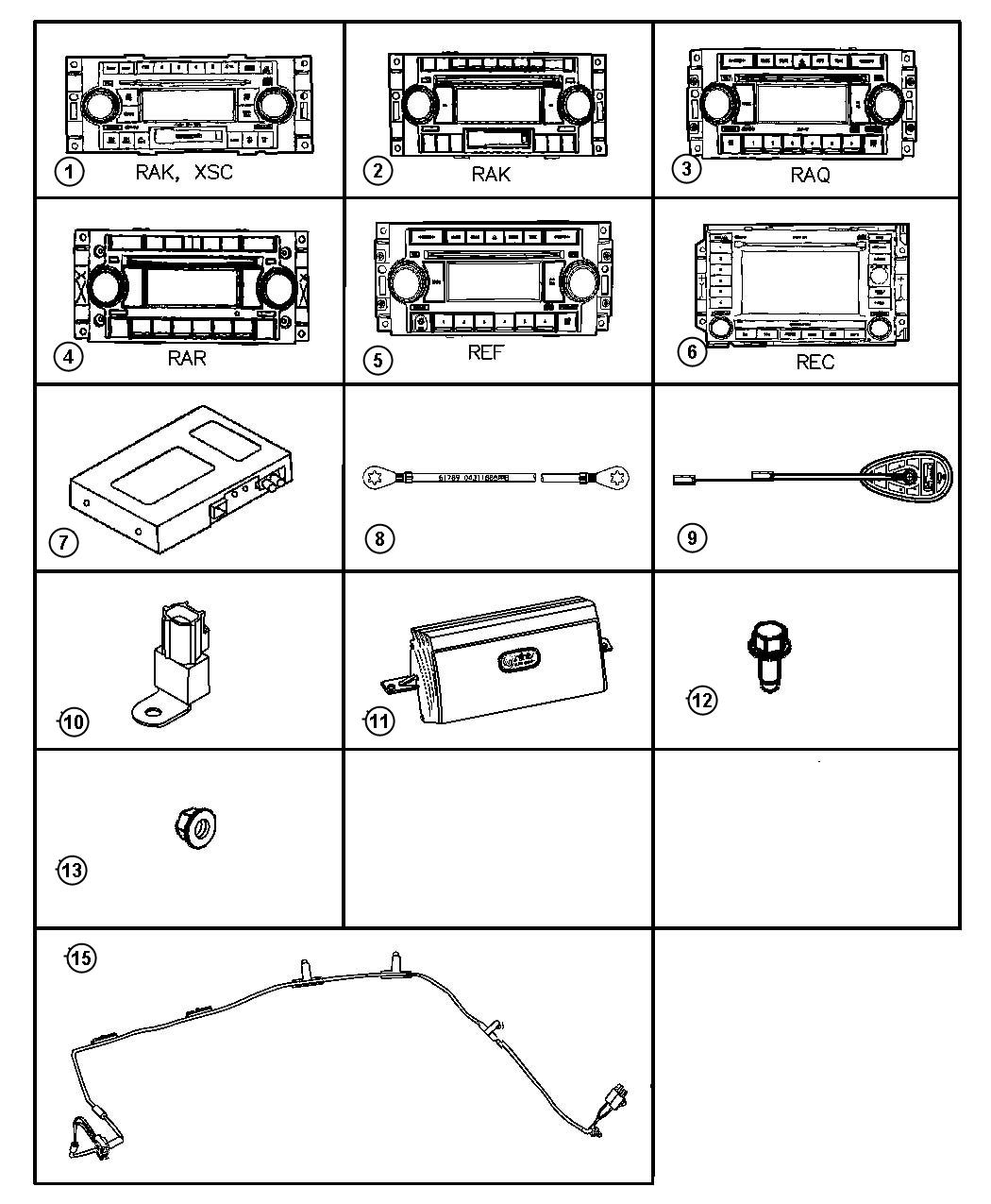 Diagram Radio. for your Ram