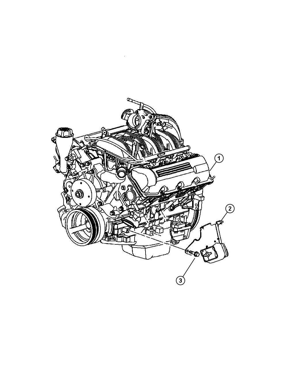 Front, Mounts. Diagram