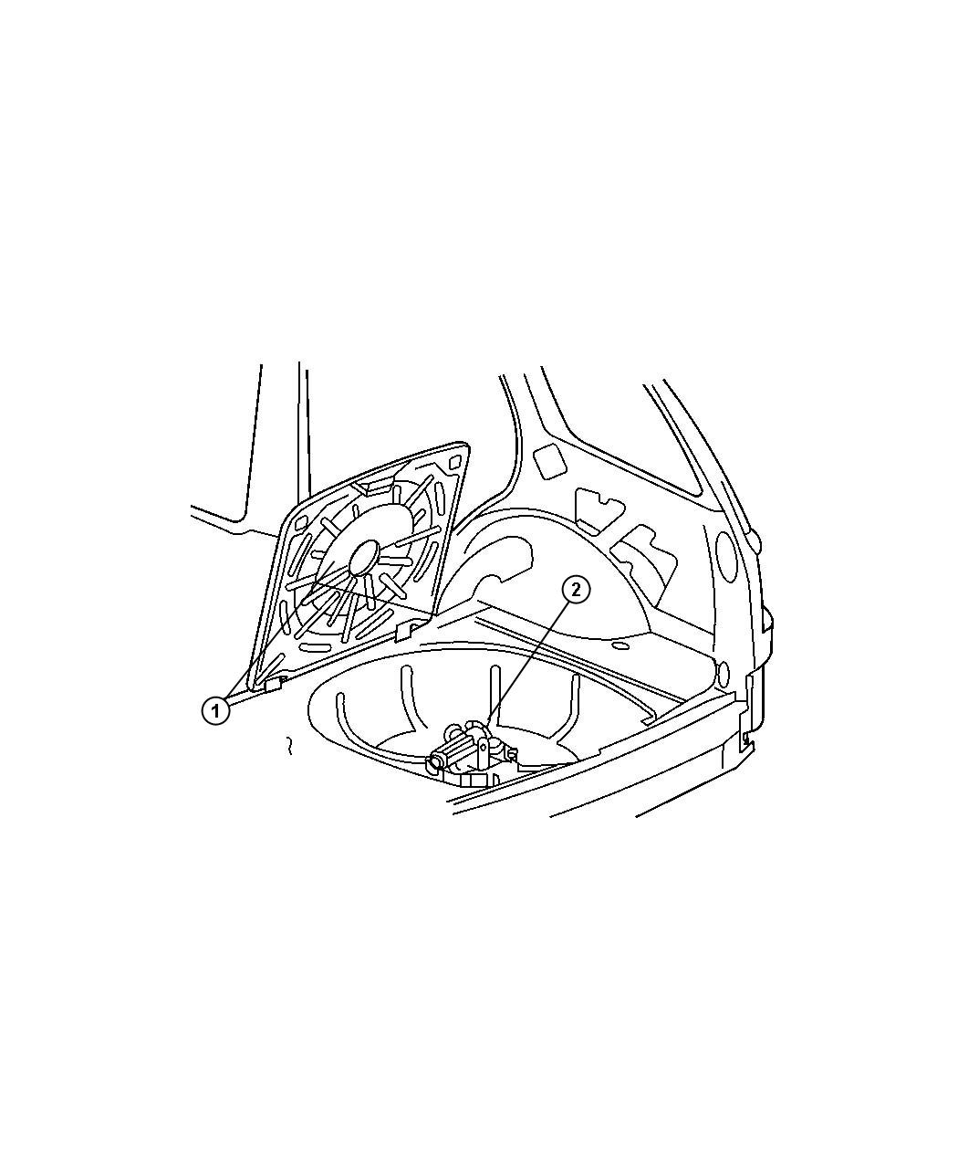 Diagram Rear Cargo and Storage. for your 1999 Chrysler 300  M 