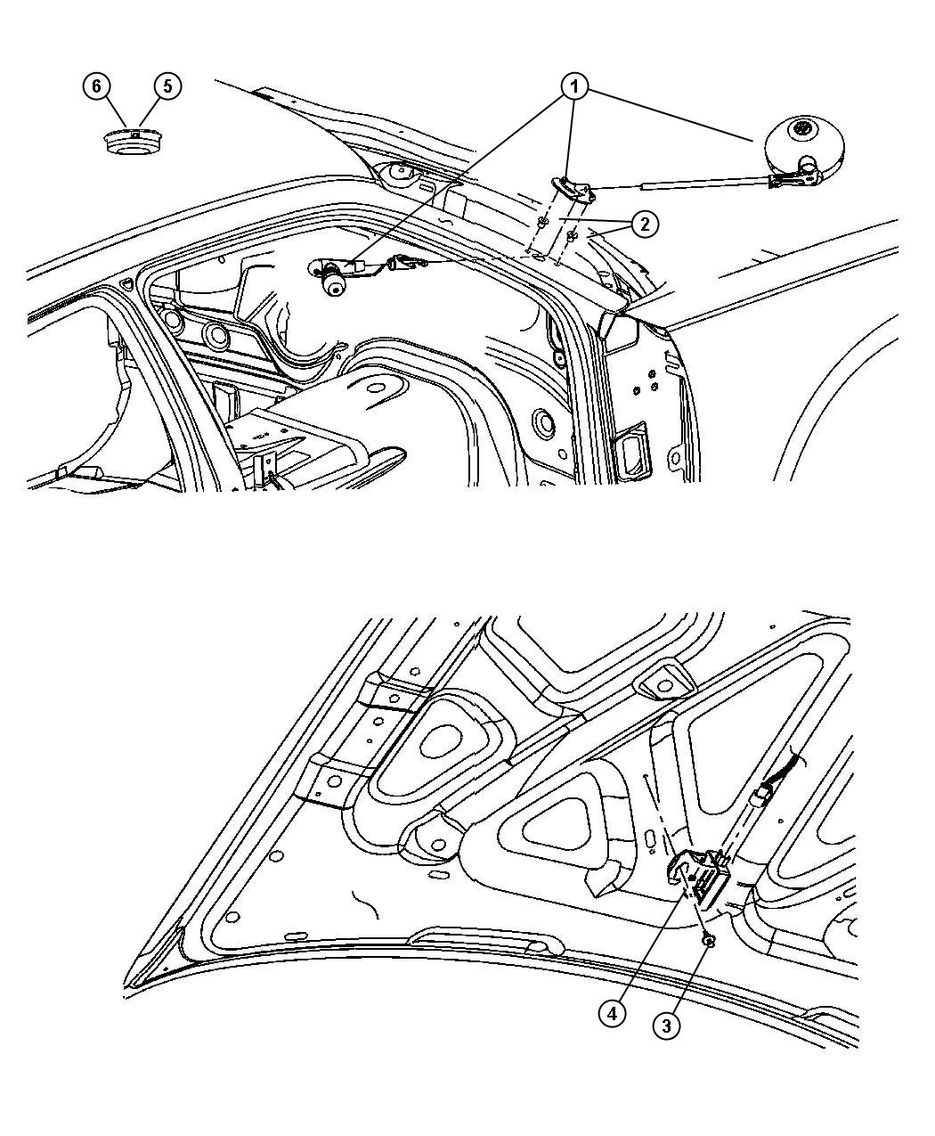 Diagram Lamps Police Package. for your Chrysler