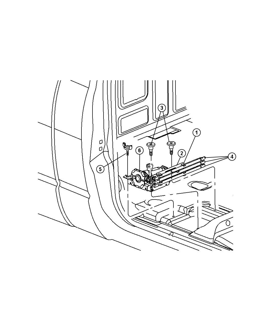 Diagram Jack and Stowage. for your 2012 Ram 1500   