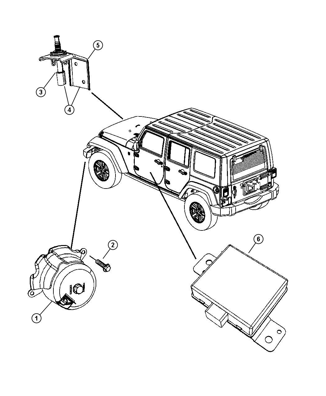 Full size assembly image of Alarm System. (1/1)