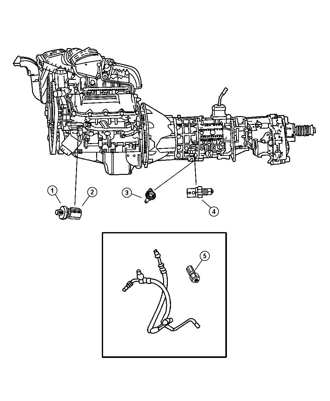 Diagram Switches Drive Train. for your Chrysler