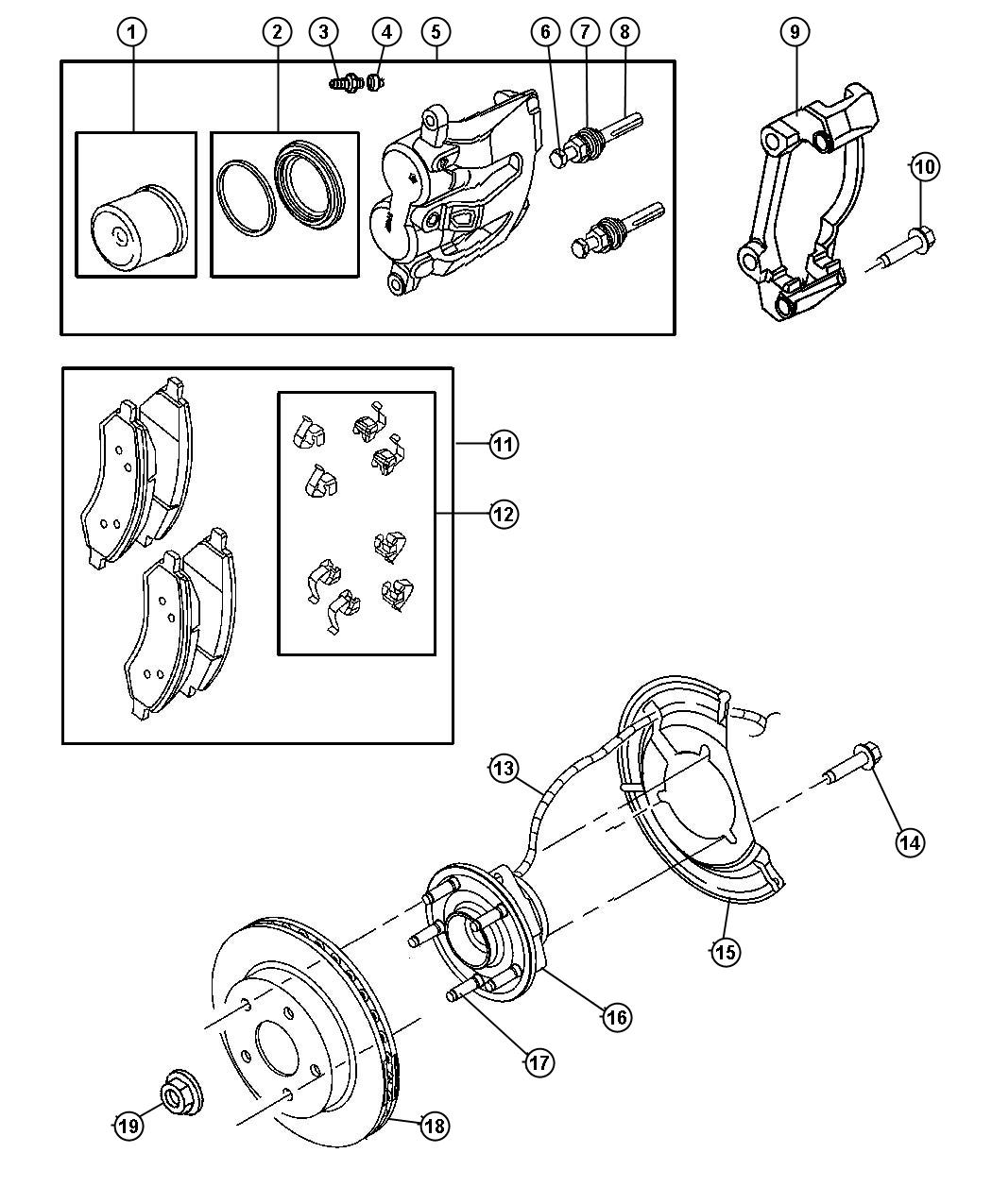 Brakes,Front. Diagram