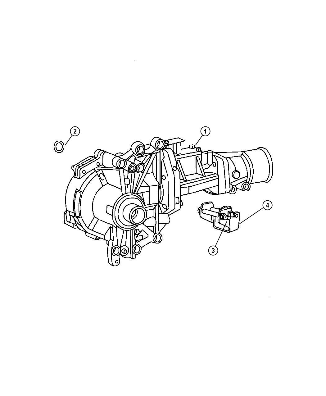 Diagram Power Transfer Unit. for your Jeep Patriot  