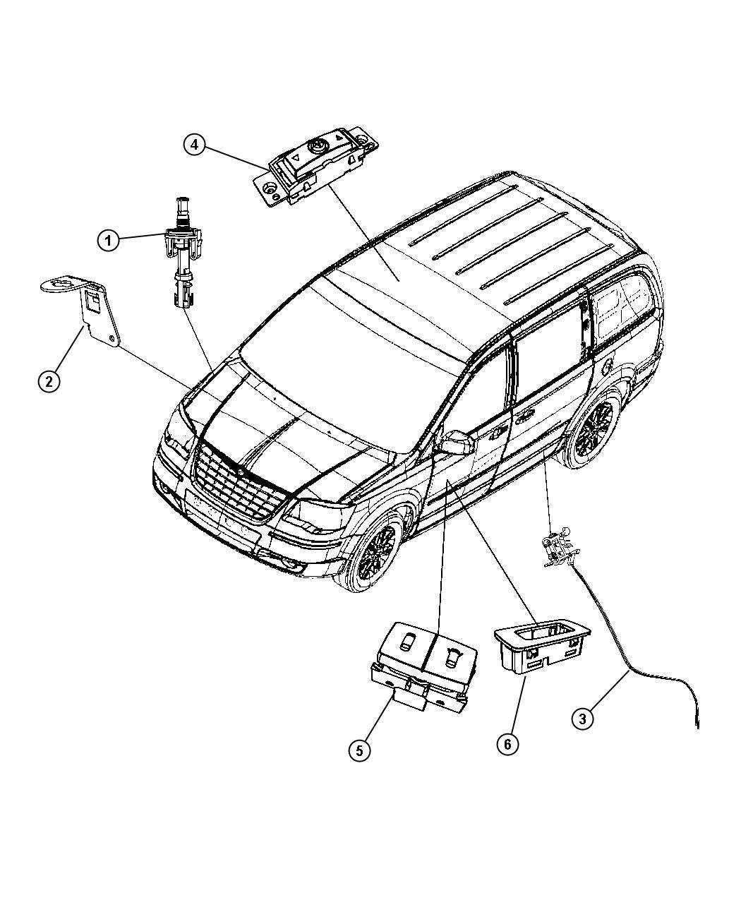 Diagram Switches Body. for your Dodge Avenger  