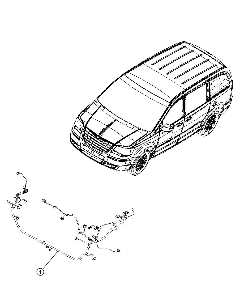 Diagram Wiring Headlamp to Dash. for your Dodge Grand Caravan  