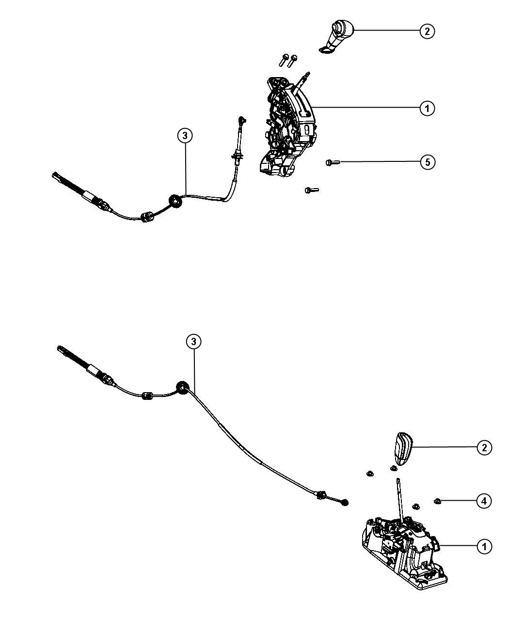 Diagram Gearshift Controls. for your 2012 Chrysler Town & Country Touring  