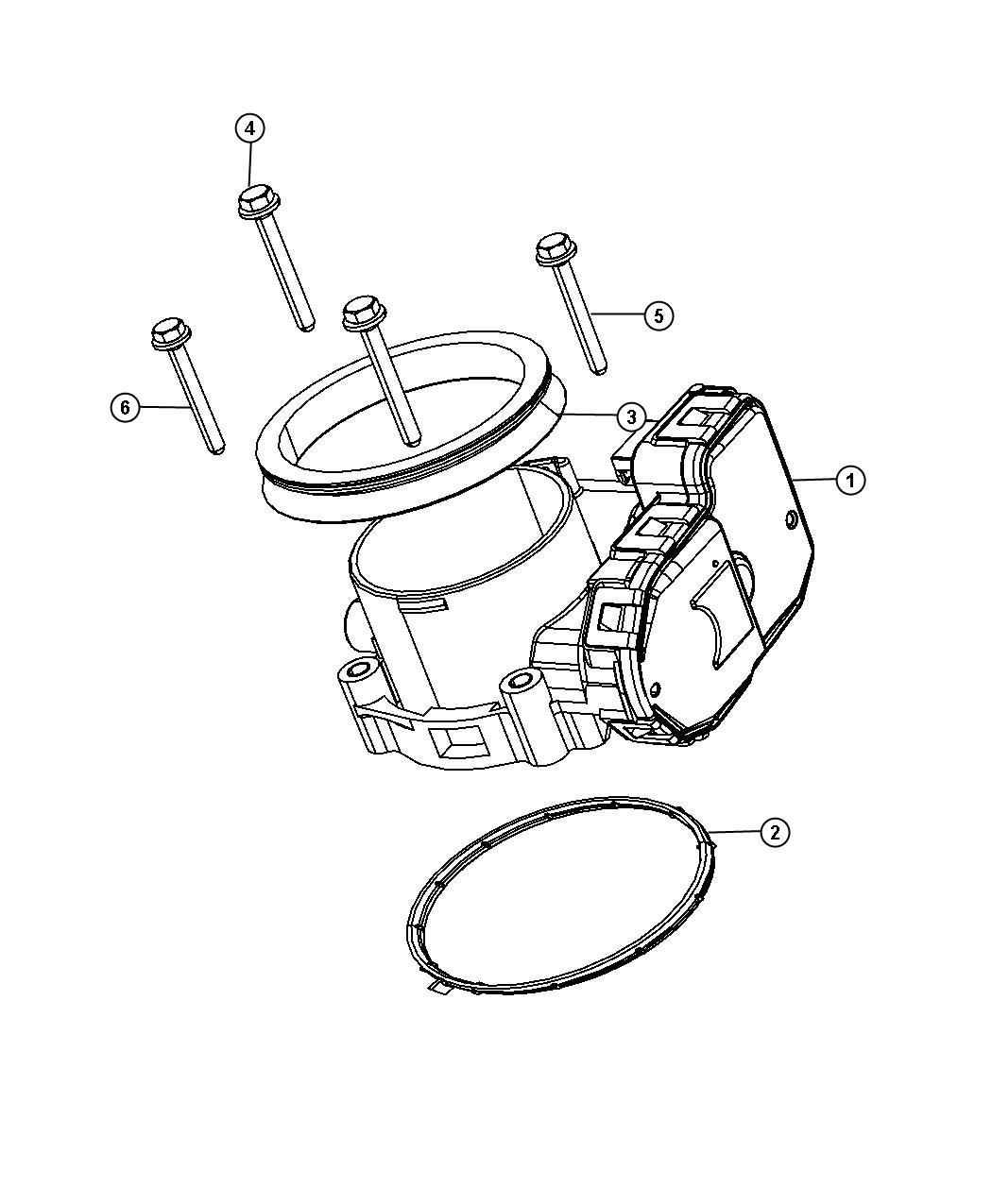 Diagram Throttle Body and Related. for your Dodge