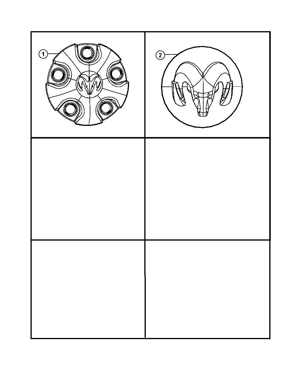 Wheel Covers and Center Caps. Diagram