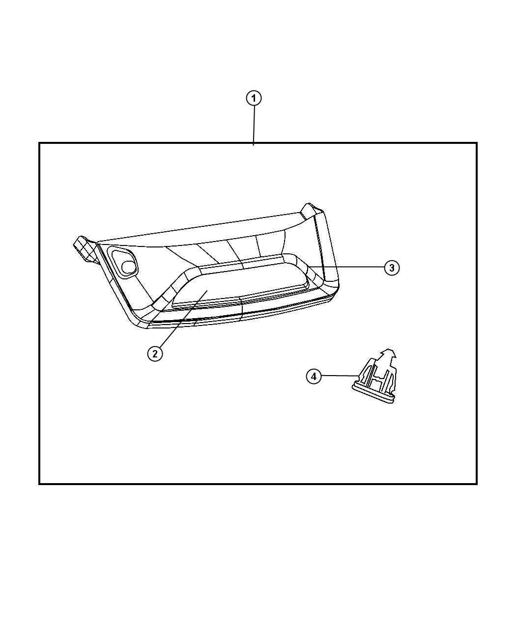 Diagram Spoiler. for your 2011 Dodge Grand Caravan   