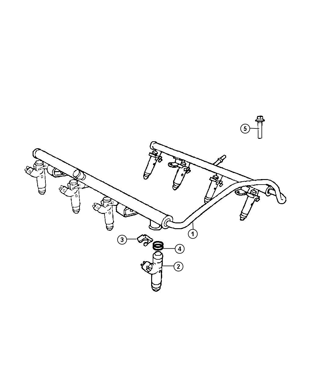 Fuel Rail. Diagram