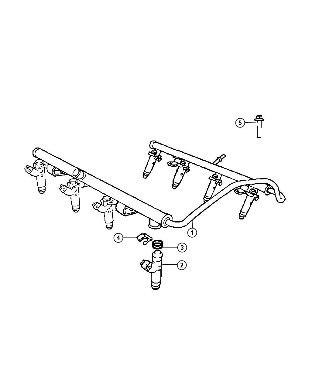 Fuel Rail. Diagram