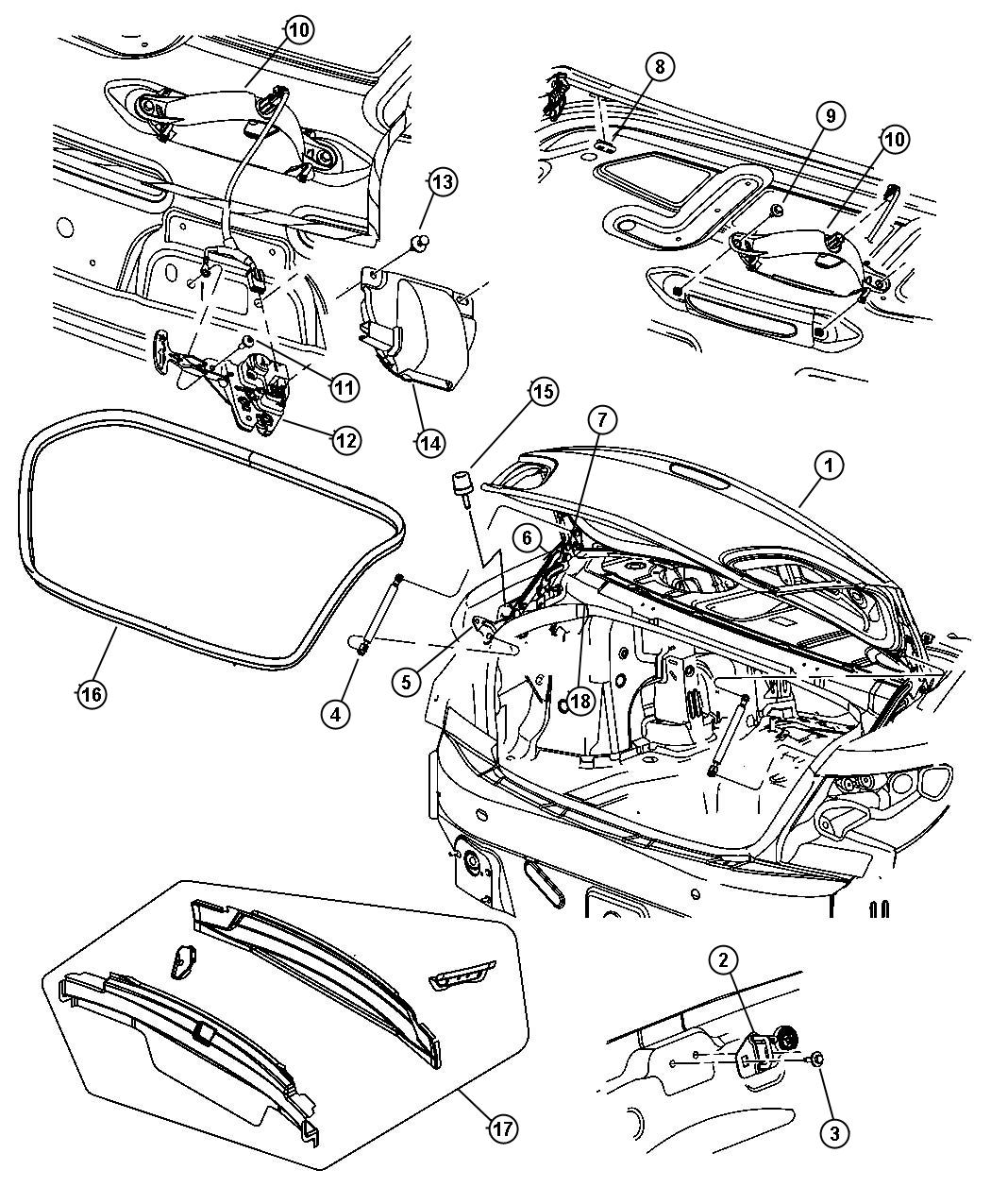 Deck Lid (41). Diagram