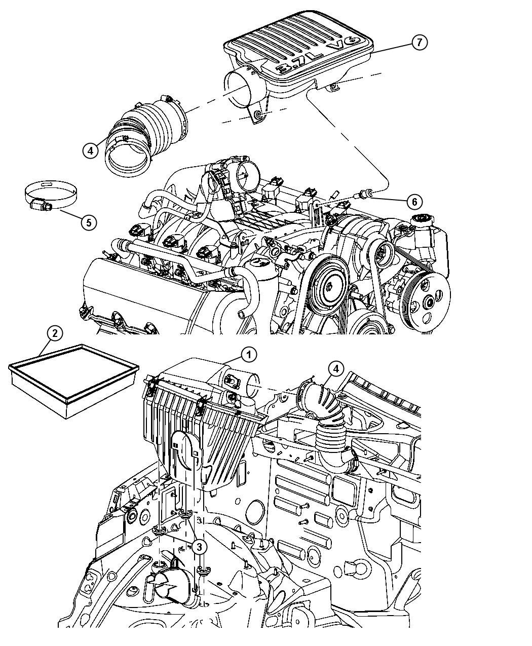 Air Cleaner and Related. Diagram