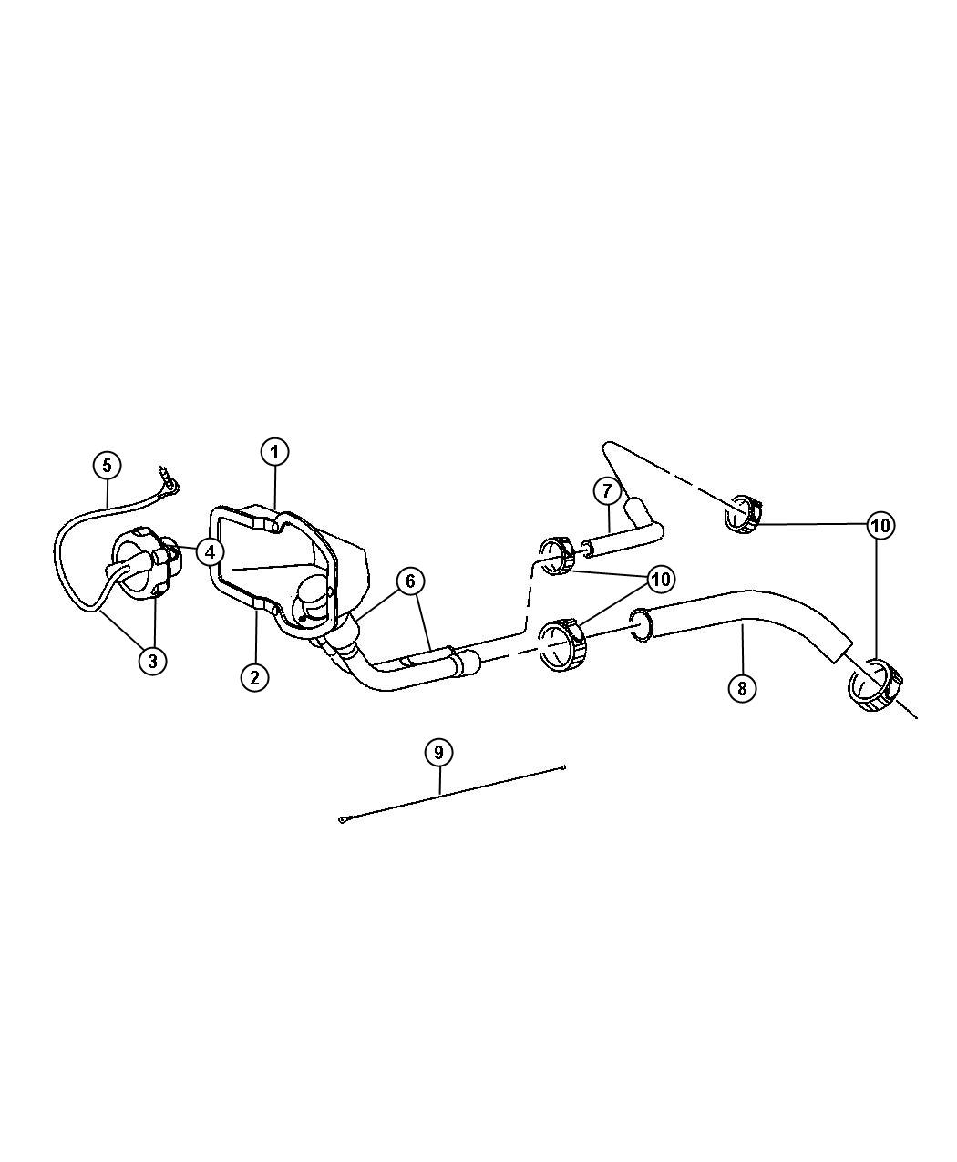 Fuel Filler Tube. Diagram