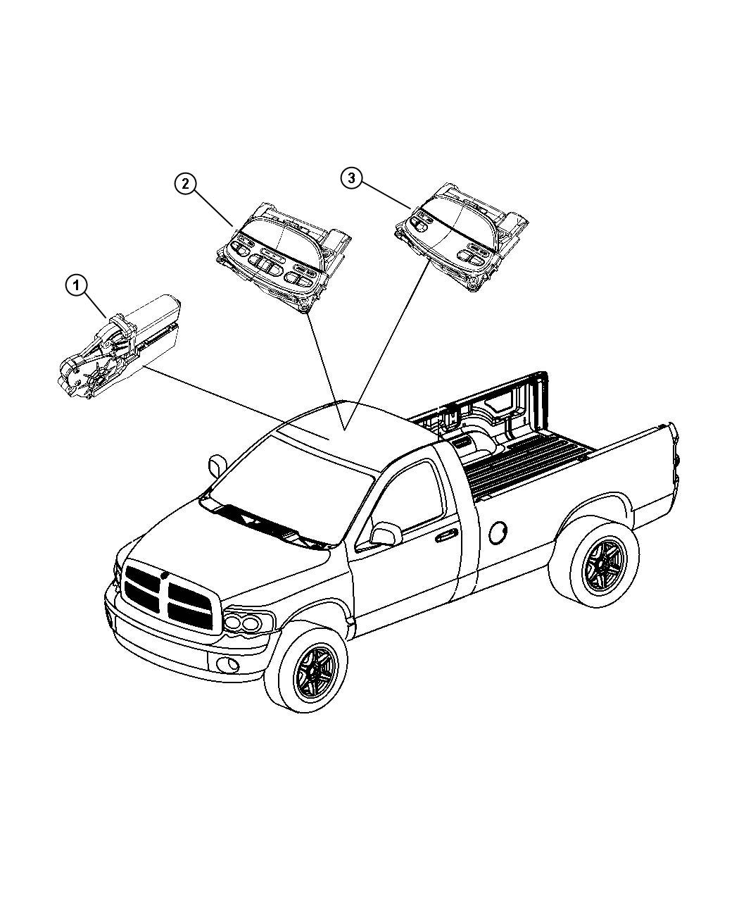 Diagram Modules Overhead. for your Chrysler 200  