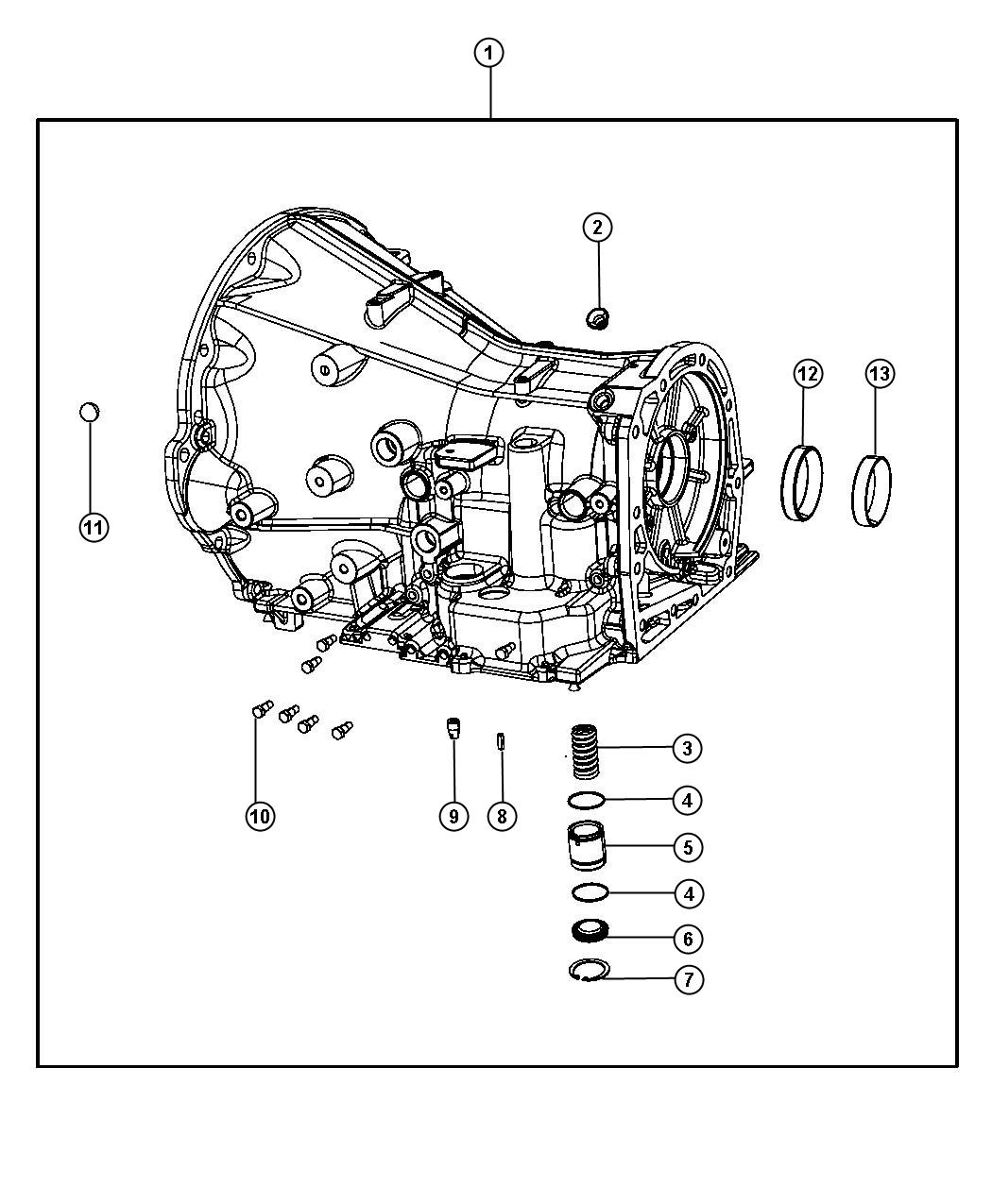Full size assembly image of Case. (1/1)