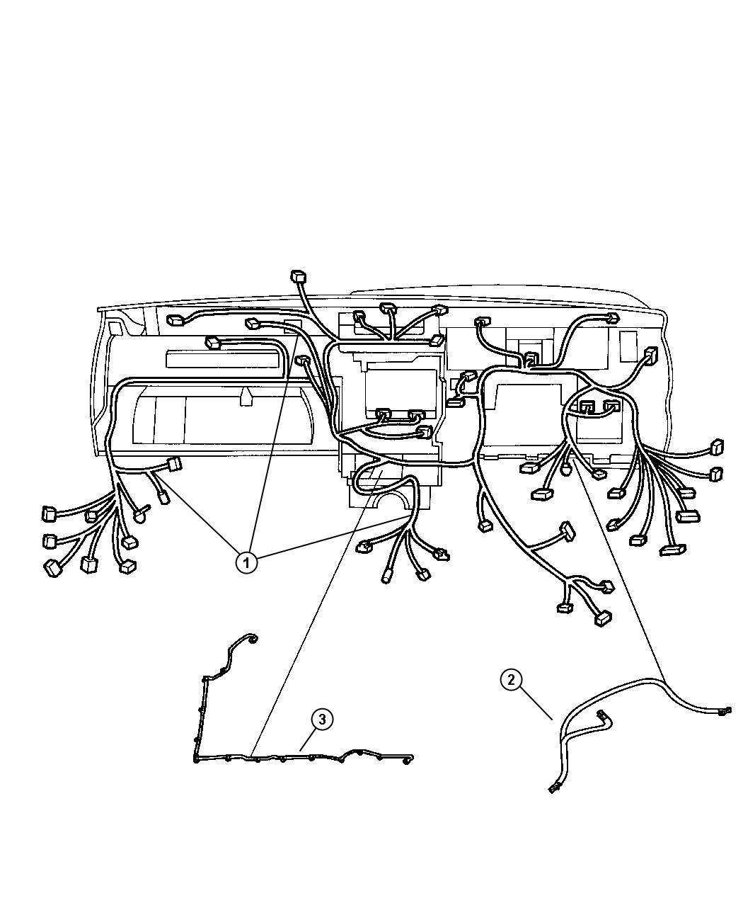 Wiring Instrument Panel. Diagram