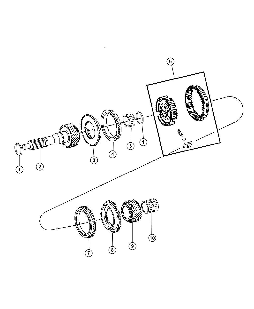 Full size assembly image of Input Shaft Assembly. (1/1)