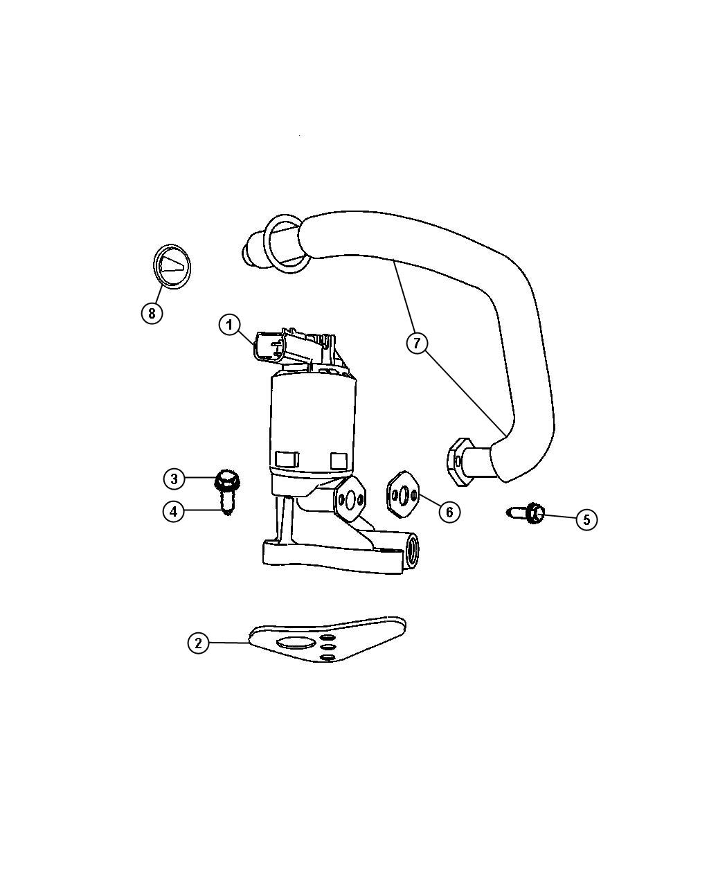EGR Valve and Related. Diagram