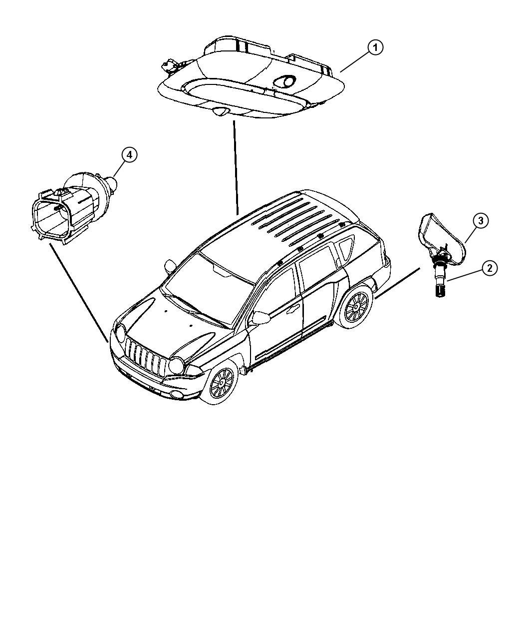 Diagram Sensors Body. for your Jeep