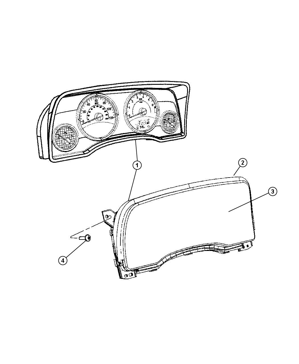 Instrument Panel Cluster. Diagram