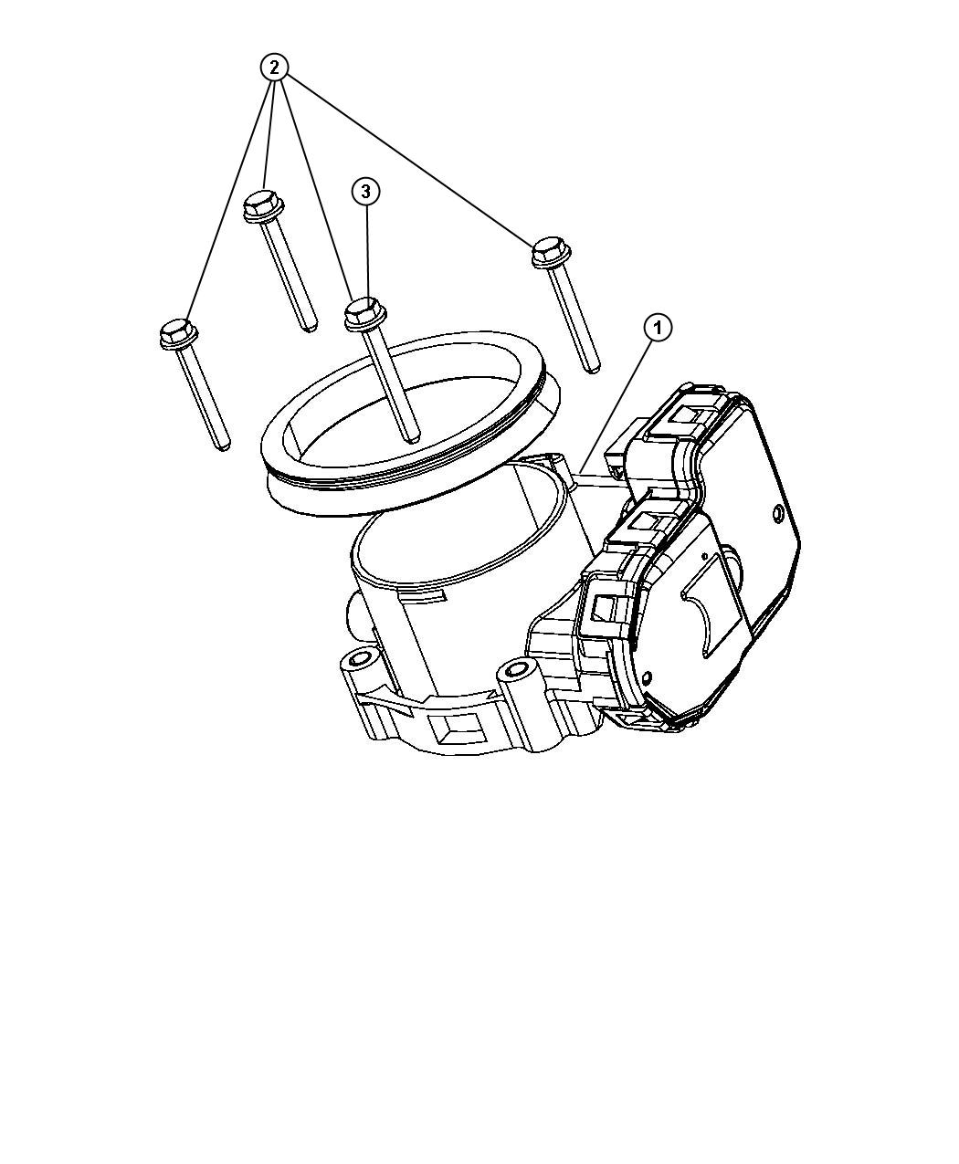 Diagram Throttle Body and Related. for your Dodge