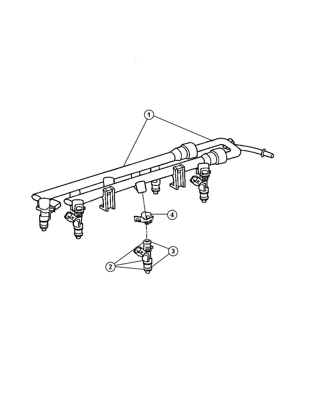 Diagram Fuel Rail and Related. for your Chrysler 300  