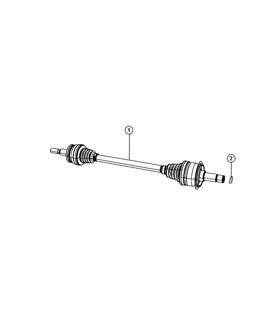 Diagram Shafts,Rear,Axle,AWD. for your Dodge Magnum  