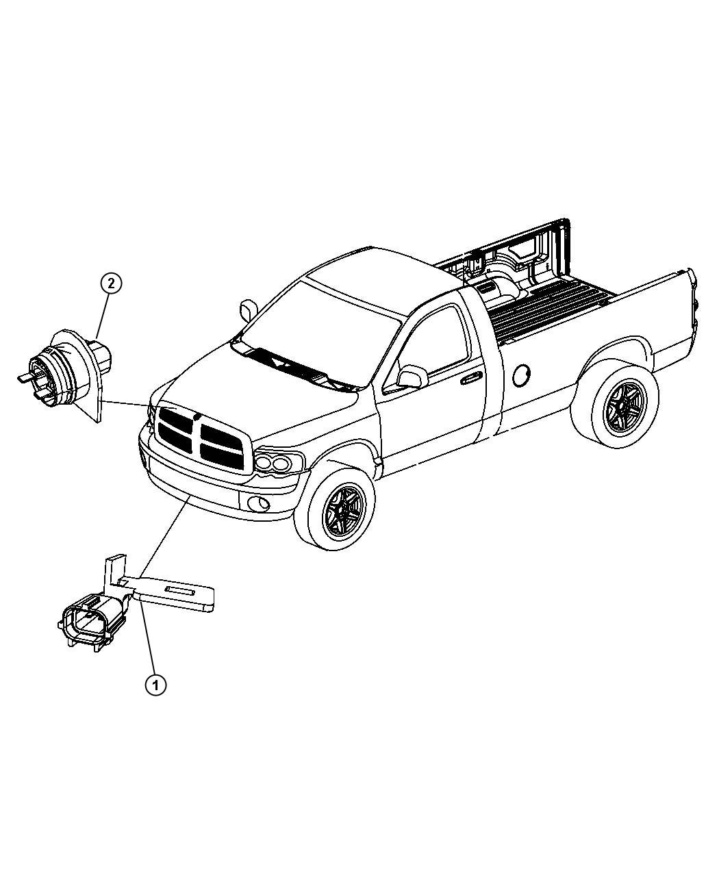 Diagram Sensors Body. for your 2008 Dodge Ram 5500   