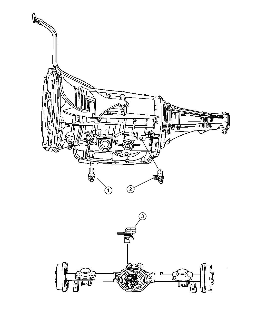 Diagram Sensors Powertrain. for your Dodge Ram 5500  