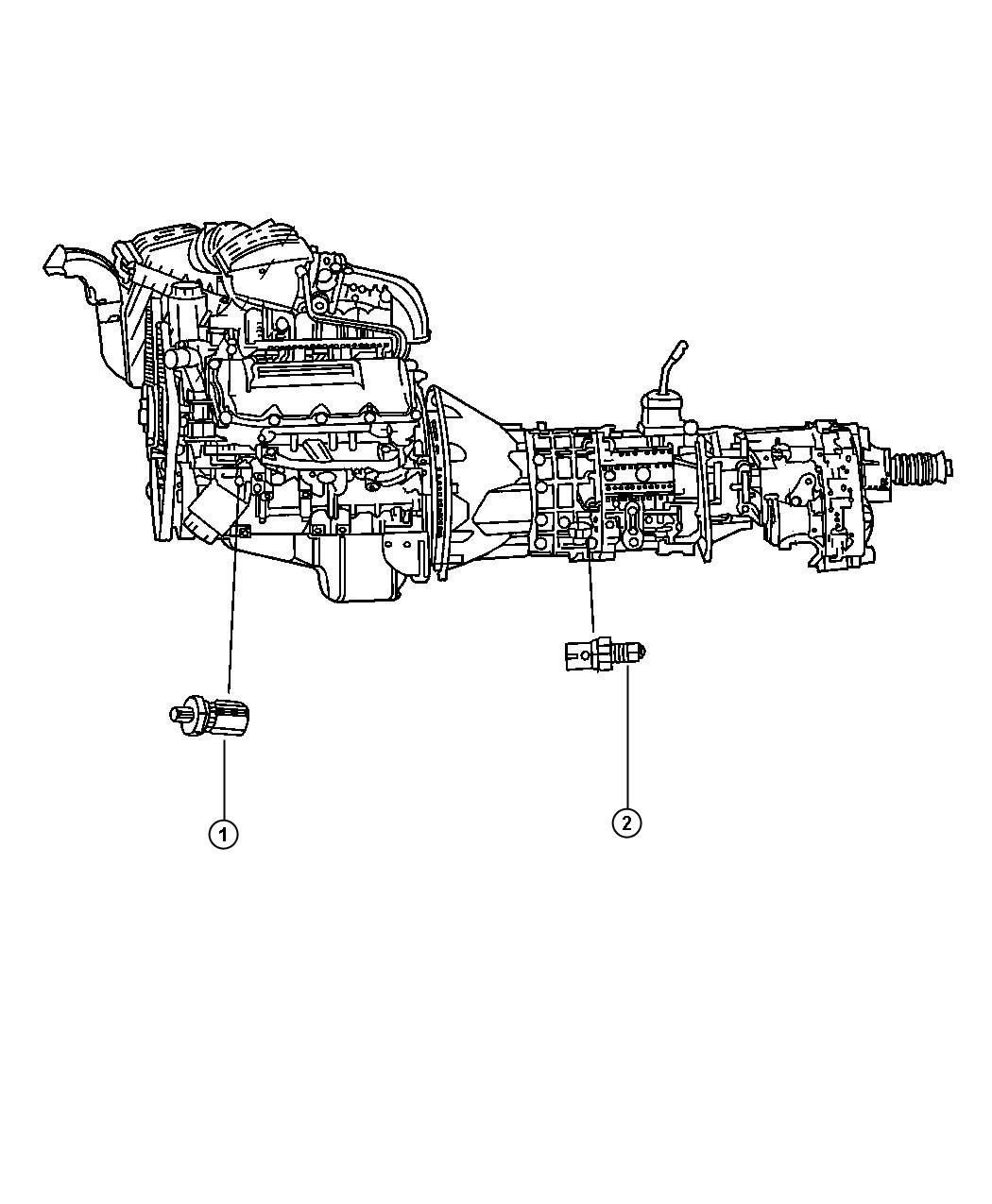 Diagram Switches Powertrain. for your 2004 Dodge Neon   