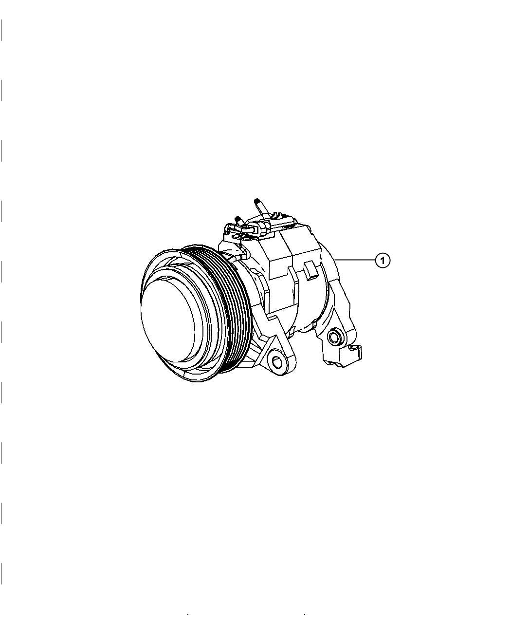 Diagram A/C Compressor. for your 2004 Chrysler 300  M 