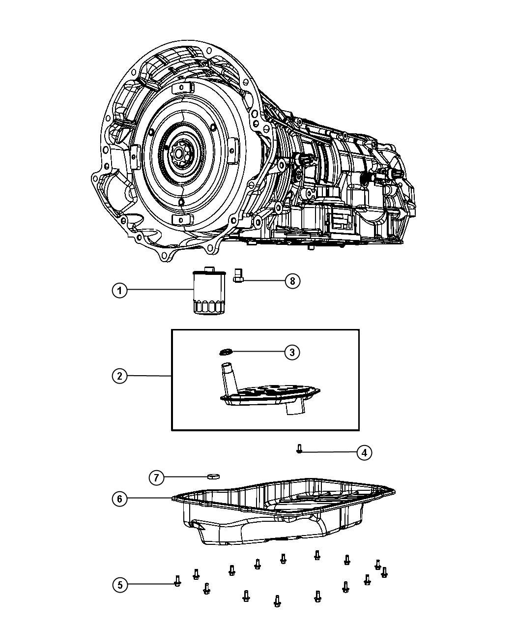 Diagram Filters. for your Chrysler Aspen  