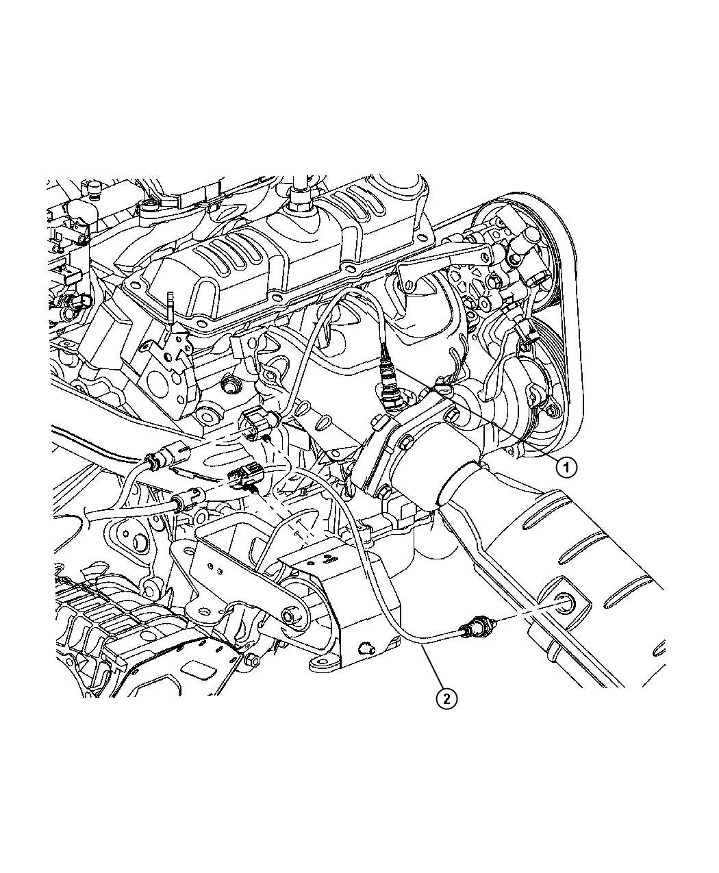 Diagram Sensors Oxygen Gas. for your Dodge