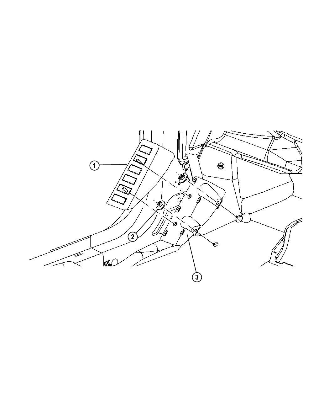 Footrest. Diagram